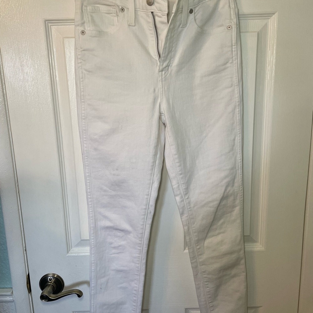 Women's White Madewell Jeans